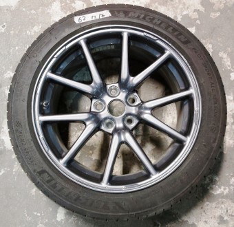 Колесо в сборе (диск18*8.5J AERO шина Michelin Pilot sport 235/45 ZR18 датчик TP. . фото 2