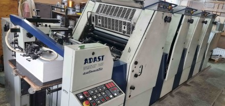 Пропоную офсетну друкарську машину Adast Dominant 745 C.

-4+0 пряма машина
-. . фото 2
