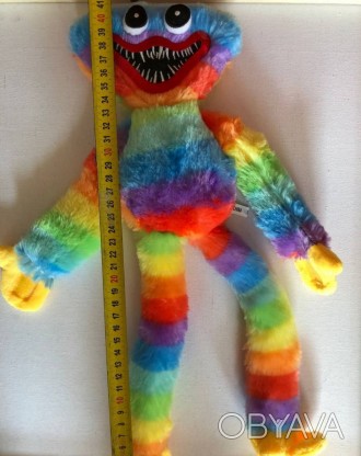Мягкая игрушка Киси Миси разноцветная 40см, с липучками на руках 
 
Отправка дан. . фото 1