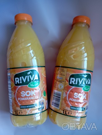 Апельсиновий сік "Reviva"
Об"єм 1 л
Ціна 45 грн
Виробник: Поль. . фото 1