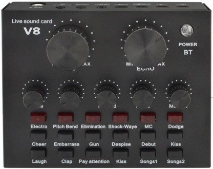 Описание Звуковой карты внешней V8 7635 для микрофона
Звуковая карта V8 7635 - к. . фото 3