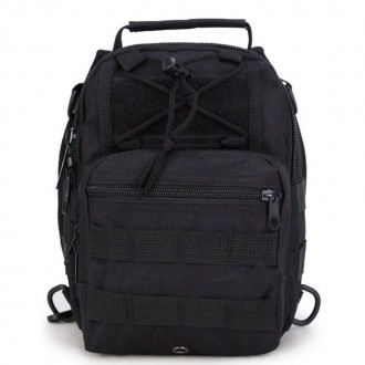 Тактическая военная сумка рюкзак OXFORD 600D Black
Тактический военный рюкзак OX. . фото 5
