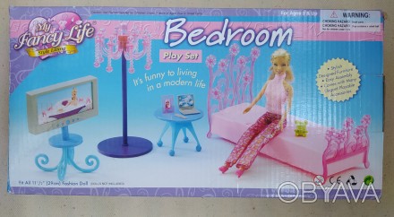 Меблі для ляльок Спальна кімната Gloria 2914 Глорія
Яка дівчинка не мріє про вел. . фото 1