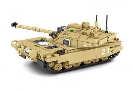 Конструктор Limo Toy KB184 Army Армія Військовий сухопутний танк Челенджер 2 Cha. . фото 5