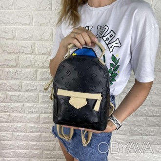 
Женский рюкзак в стиле Луи Витон модный и стильный мини рюкзачок городской
 Хар. . фото 1