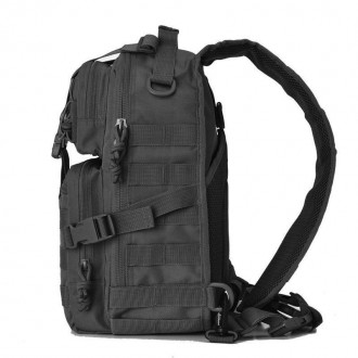 Описание Сумки-рюкзака тактической военной A92 800D, черной
Сумка-рюкзак тактиче. . фото 4
