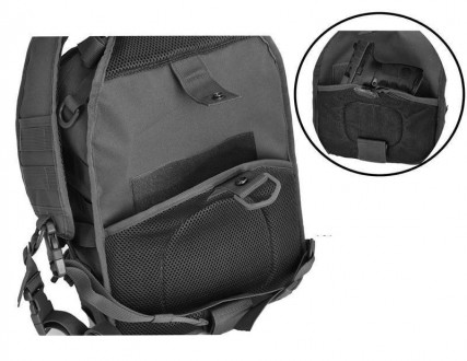 Описание Сумки-рюкзака тактической военной A92 800D, черной
Сумка-рюкзак тактиче. . фото 6