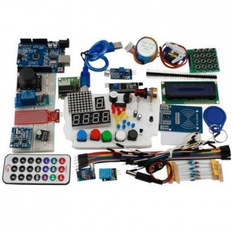 Обучающий набор для сборки на базе Arduino Uno R3
Прекрасный набор с большим кол. . фото 2