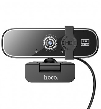 Описание Web-камеры HOCO GM101 2KHD, 4Mpx, черной
Веб-камеру HOCO GM101 можно ис. . фото 2
