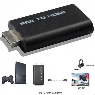 Описание Конвертера Sony PlayStation 2 - HDMI G300, черного
Конвертер PS2-HDMI G. . фото 3