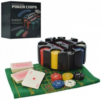 Описание Набора для покера 9031 на 200 фишек с номиналом
Набор для покера 9031 н. . фото 2