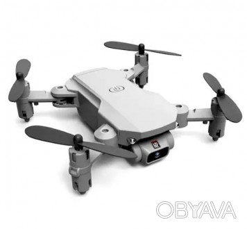 Квадрокоптер радиоуправляемый LSRC Mini Drone Wi-Fi 1080p, белый