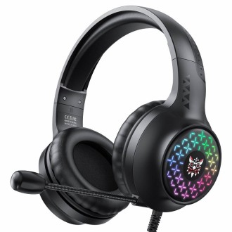 Наушники игровые ONIKUMA LED X7 Pro, черные. Днепр. фото 1 Наушники игровые ONIKUMA LED X7 Pro, черные. Днепр. фото 1