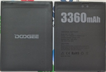 Акумулятор Original DooGee X30, BAT17613360 (3360 mAh). Бородянка. фото 1 Акумулятор Original DooGee X30, BAT17613360 (3360 mAh). Бородянка. фото 1