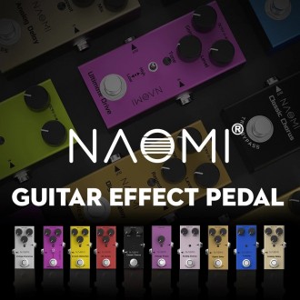 Гитарная педаль эффектов АНАЛОГОВЫЙ дилей Naomi Analog Delay для электрогитары е. . фото 7