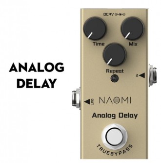 Гитарная педаль эффектов АНАЛОГОВЫЙ дилей Naomi Analog Delay для электрогитары е. . фото 3