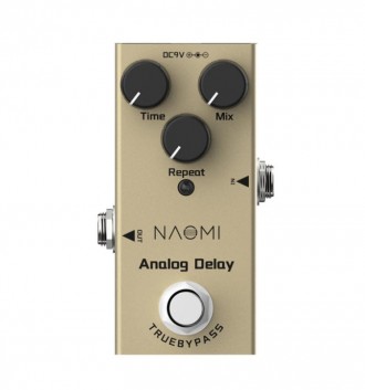 Гитарная педаль эффектов АНАЛОГОВЫЙ дилей Naomi Analog Delay для электрогитары е. . фото 2