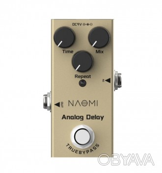 Гитарная педаль эффектов АНАЛОГОВЫЙ дилей Naomi Analog Delay для электрогитары е. . фото 1