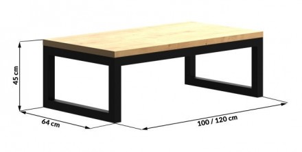 Журнальный стол является отличным предметом деревянной и металлической мебели дл. . фото 4