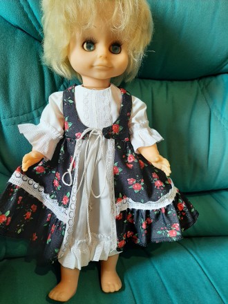 Кукла винтажная времен ссср 1982-82 года в отличном состоянии, без изъянов.. . фото 2