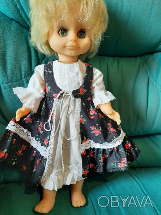 Кукла винтажная времен ссср 1982-82 года в отличном состоянии, без изъянов.. . фото 1