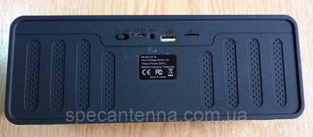 Портативная Bluetooth колонка SPS X11S LCD, FM радио, MP3 (TF/USB), AUX, мощност. . фото 7