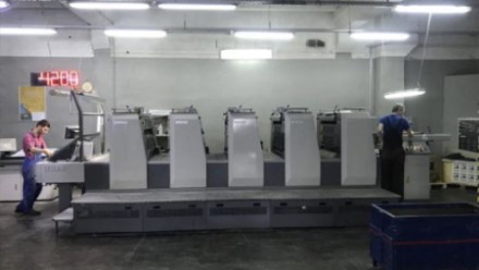 Пятикрасочная машина Komori Spica 529. Київ. фото 1 Пятикрасочная машина Komori Spica 529. Київ. фото 1
