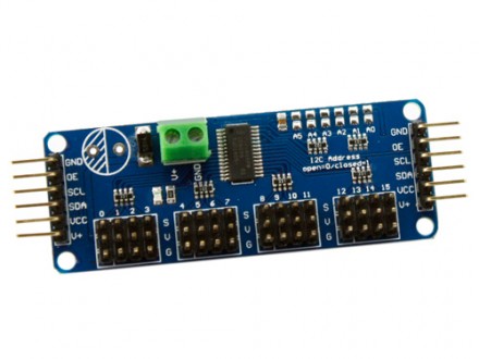 6-кан 12-бит ШІМ Серво контролер PCA9685 Arduino. Рівне. фото 1 6-кан 12-бит ШІМ Серво контролер PCA9685 Arduino. Рівне. фото 1