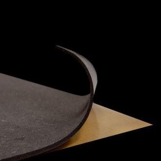 Шумоизоляционный материал Acoustics Faton Black, черный, толщ. 8мм, лист 800х500. . фото 2