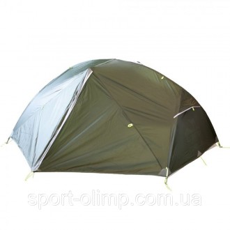 Ультралегкая трехместная туристическая палатка Tramp Cloud 3 Si TRT-094-green зе. . фото 6