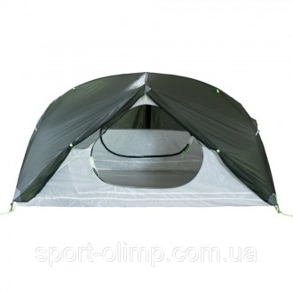 Ультралегкая трехместная туристическая палатка Tramp Cloud 3 Si TRT-094-green зе. . фото 4