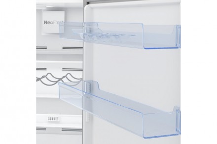 Двухкамерный холодильник NeoFrost с нижней морозильной камерой, объем 324 л, суп. . фото 6