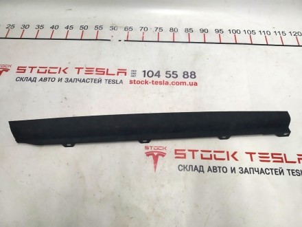 Облицовка межсекционная двери задней левой ULTRASUEDE BLK Tesla model X 1051547-. . фото 2