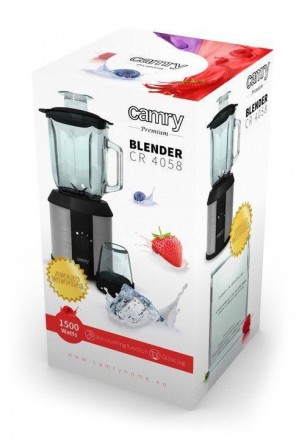Блендер-кофемолка Camry CR 4058 представляет собой новое поколение кухонной техн. . фото 3