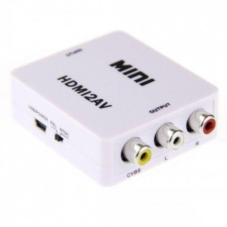 HDVM610 преобразовывает входной HDMI сигнал в композитное видео и стерео аудио с. . фото 3