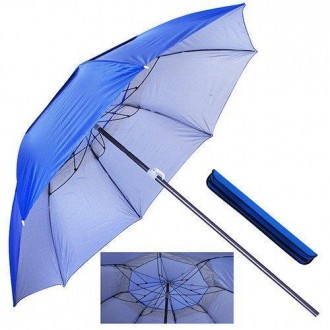 Зонт пляжный Stenson MH-2712 с треногой и колышками, синий
Не стоит забывать о т. . фото 5
