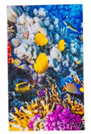 Обогреватель-картина инфракрасный настенный ТРИО 400W 100 х 57 см, коралловый ри. . фото 1