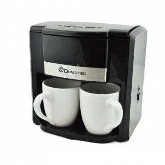 Капельная кофеварка DOMOTEC MS-0708 c керамическими чашками
Кофеварка Domotec 07. . фото 2