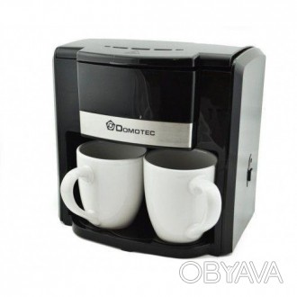 Капельная кофеварка DOMOTEC MS-0708 c керамическими чашками
Кофеварка Domotec 07. . фото 1