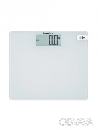 Весы напольные электронные Silver Crest 4 датчика, до 180 кг. Основание из безоп. . фото 1