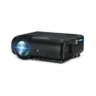 Мультимедийный проектор Multimedia Led Projector L8 Wifi FULL HD (Черный). Порта. . фото 3