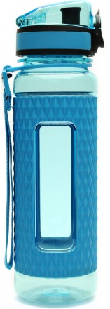 Бутылка для воды UZspace 5044 450 мл голубой
Яркая и удобная бутылка для воды UZ. . фото 2