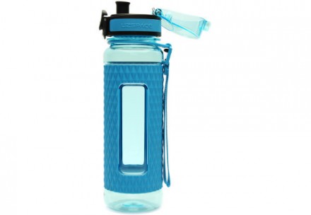 Бутылка для воды UZspace 5044 450 мл голубой
Яркая и удобная бутылка для воды UZ. . фото 3
