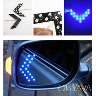 Описание LED указатели поворота зеркала заднего вида, синие, пара
Пластины в фор. . фото 1