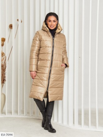 
Женская зимняя теплая Куртка Батал длинная
Код 015863
Пальто теплое зимнее
Ткан. . фото 2