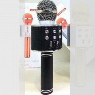 Микрофон Караоке WS1688
Караоке Wester WS-1688 улучшенная версия микрофонов моде. . фото 3