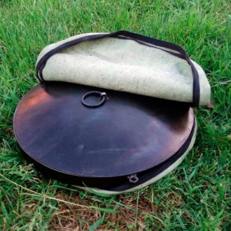 Сумка-чехол для хранения и транспортировки мангал-сковороды диаметром 60см
 Мате. . фото 3