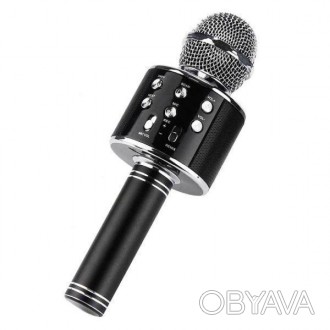 Беспроводной караоке микрофон WS858 - это оригинальное устройство, объединившее . . фото 1
