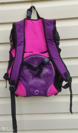 Рюкзак із термосумкою для дівчинки,  міцний та місткий, багато відділень. Термос. . фото 6
