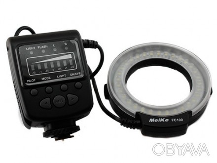 Meike Led Macro Ring Flash FC 100 — внешняя кольцевая вспышка, основной задачей . . фото 1